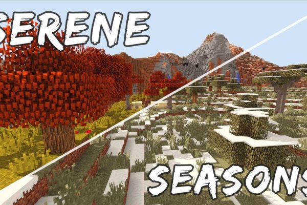 Смена сезонов года мод Minecraft 1.16.5 / 1.12.2