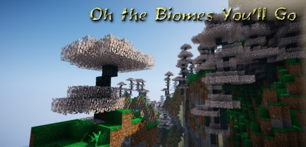 Oh The Biomes You’ll Go Мод 1.16.5/1.15.2 (Путешествие в бездну)