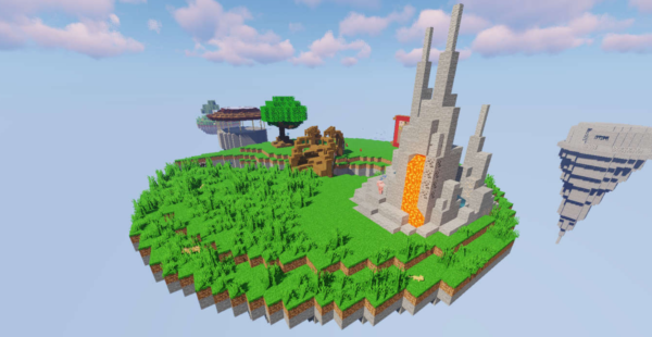 SkyBlock Uncharted Карта Майнкрафт 1.16.5