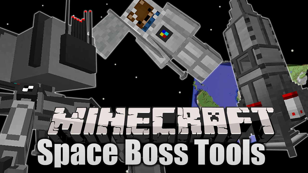 Space-BossTools Мод 1.16.5/1.15.2 (Ракеты, спутники) [Обновлённый]