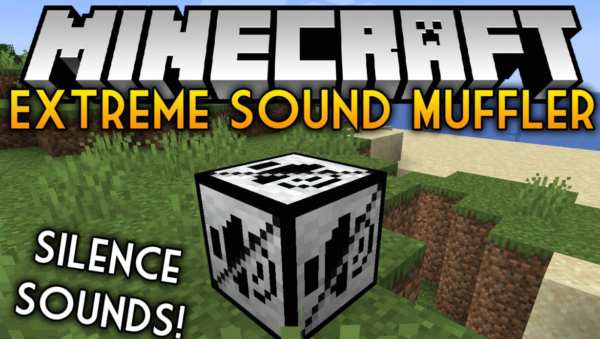 Extreme Sound Muffler мод Майнкрафт 1.16.5 (Селективный глушитель звука)