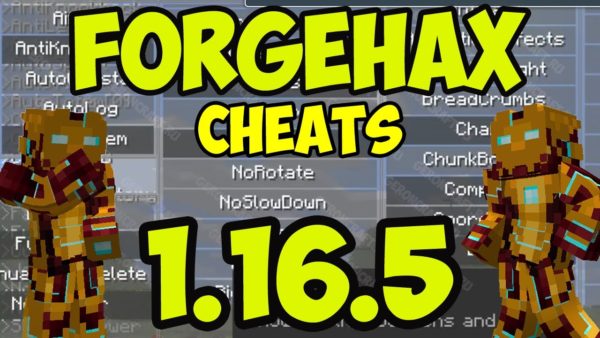 ForgeHax чит-клиент для Майнкрафт 1.16.5 / 1.12.2