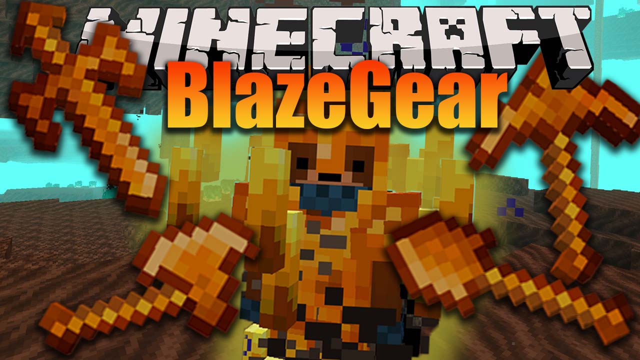BlazeGear мод для Майнкрафт 1.16.5 (Ефритовая броня)