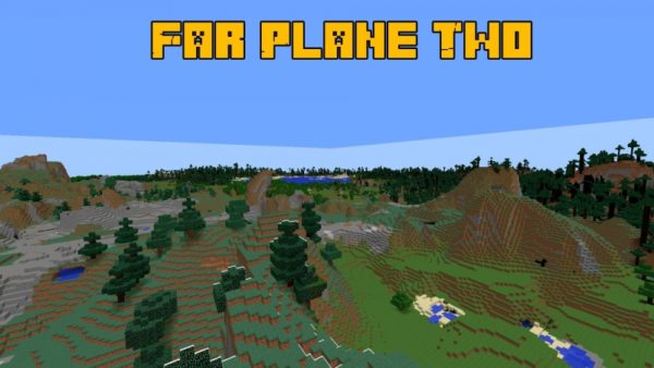 FarPlaneTwo - LOD для Майнкрафт 1.12.2 / Большая прорисовка мира