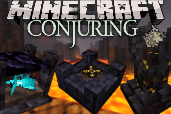 The Conjuring мод 1.16.5 (Спавн мобов, ритуалы)