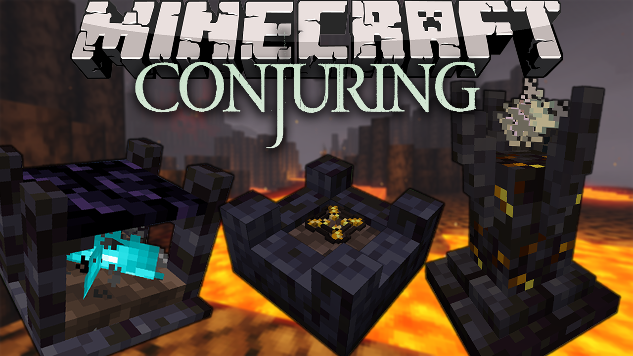 The Conjuring мод 1.16.5 (Спавн мобов, ритуалы)