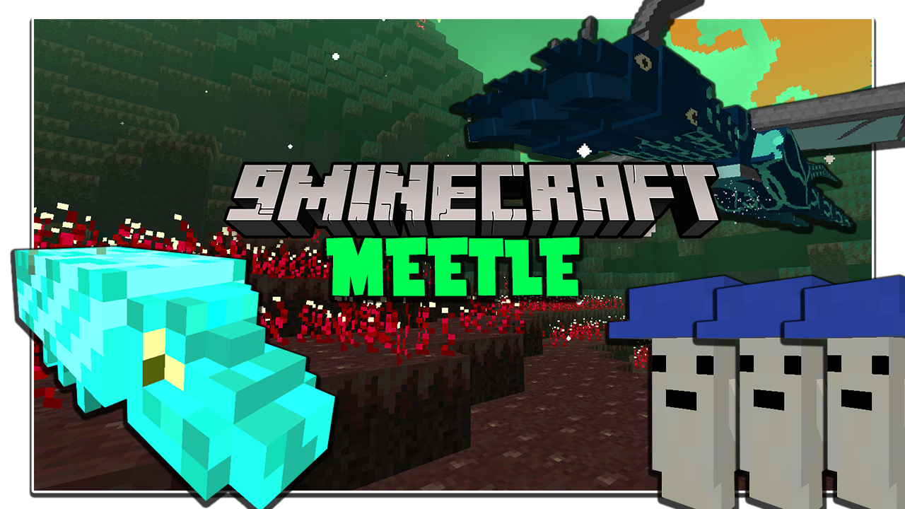 Meetle мод 1.16.5 (Измерение и мобы)