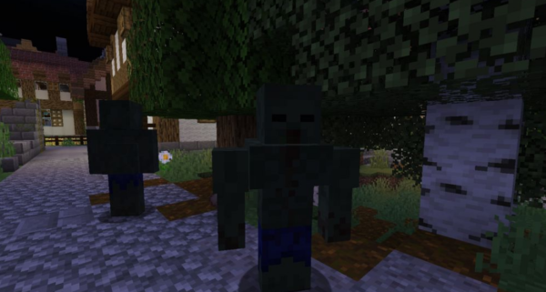 Zombie Extreme Мод 1.16.5 (Новые опасные зомби, пушки, оружие)