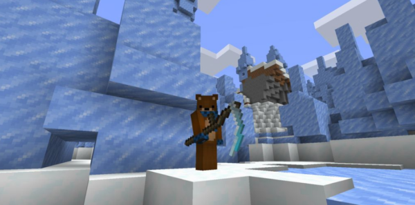 MC Dungeons Weapons Мод 1.16.5 (Уникальное оружие)