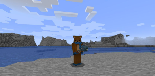 MC Dungeons Weapons Мод 1.16.5 (Уникальное оружие)