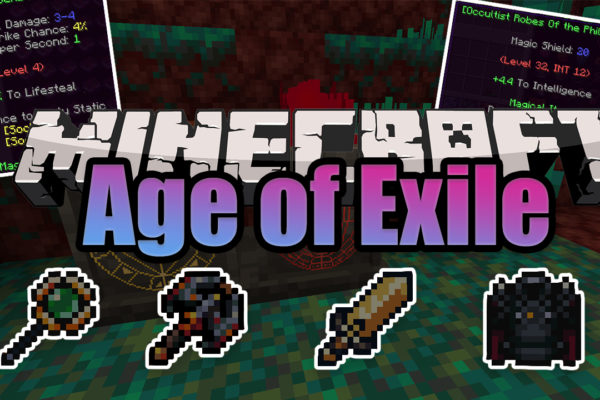 Age of Exile мод 1.16.5 (приключения, RPG)