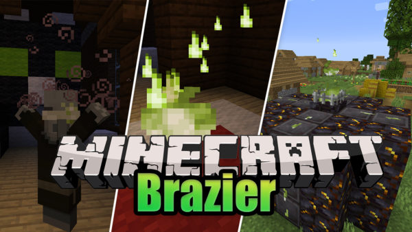 Brazier Flame мод 1.16.5 (Остановка спавна мобов)