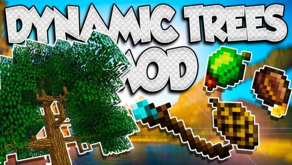 Dynamic Trees мод 1.16.5 (Изменение естественного роста деревьев)