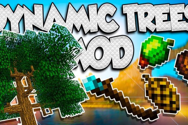 Dynamic Trees мод 1.16.5 (Изменение естественного роста деревьев)
