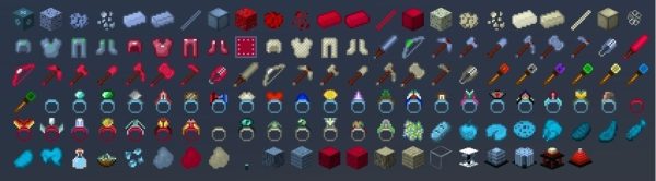 Gobber мод 1.17 (Много новых предметов)
