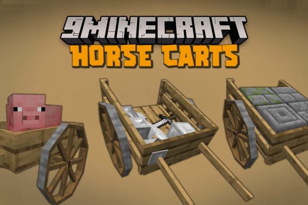 AstikorCarts мод 1.16.5 (Транспорт)
