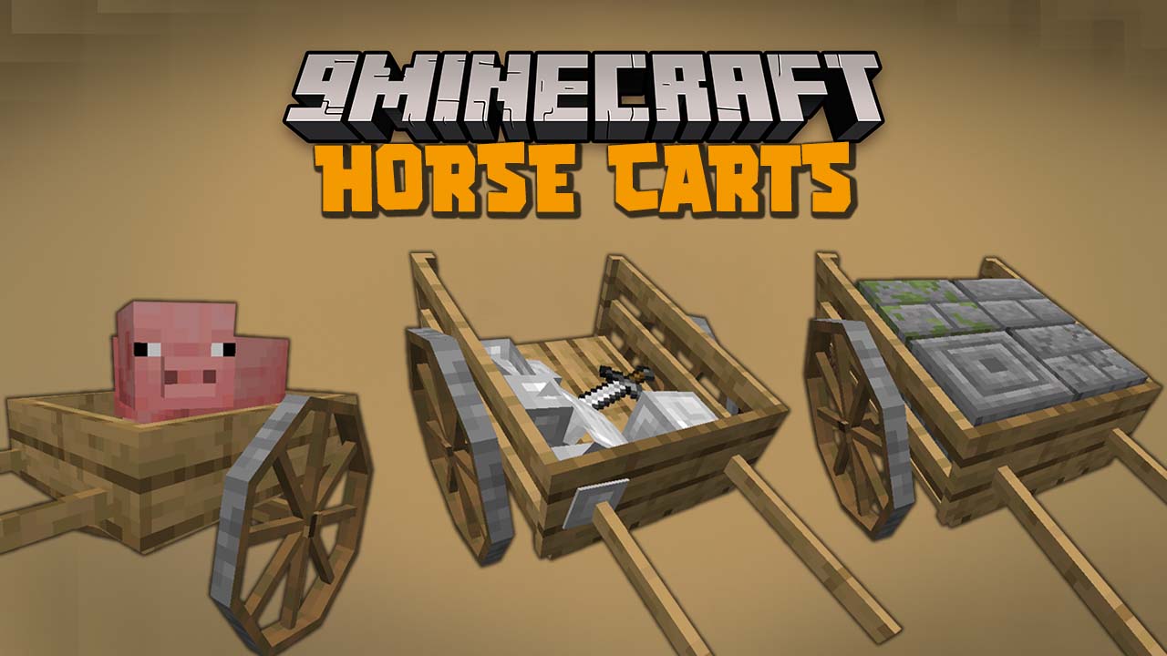 AstikorCarts мод 1.16.5 (Транспорт)