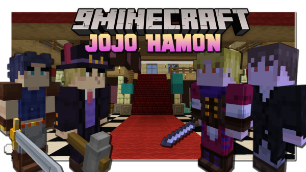 Jojo Hamon мод 1.16.5 (Джоджо, Аниме)