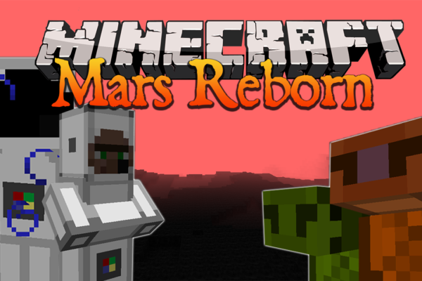 Mars Reborn мод 1.16.5 (Измерение Марса, мобы)