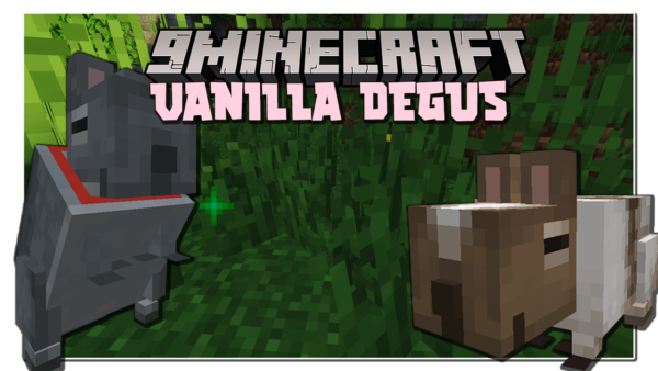 Vanilla Degus Мод1.16.5 (Компаньон, питомец)