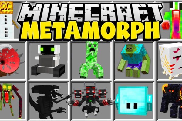Мод на превращение в мобов Minecraft 1.12.2