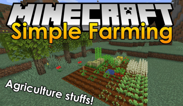 Simple Farming мод 1.16.5 (больше фруктов, овощей и еды)