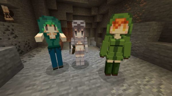 аниме minecraft
