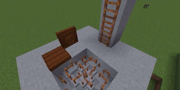 лаборатория x-18 Minecraft