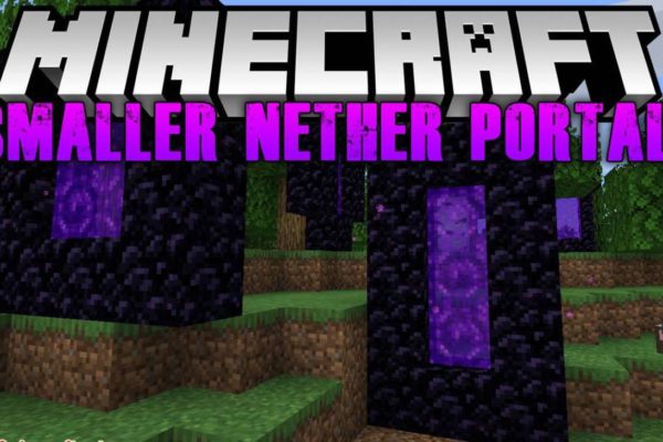 Мод Smaller Nether Portals 1.18.1 – 1.17.1