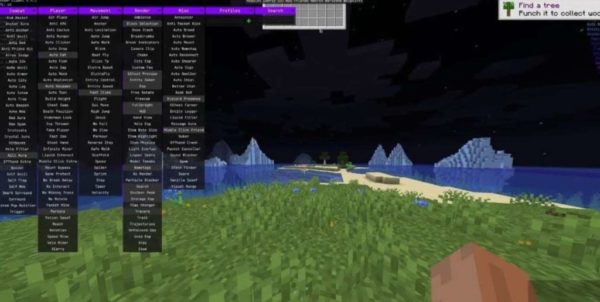 Meteor киллаура Майнкрафт