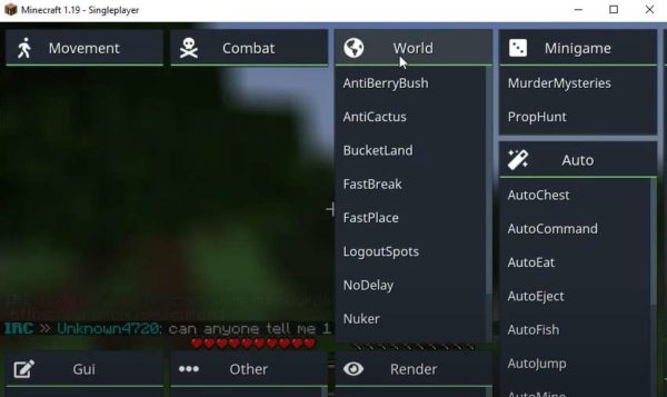 Aritois 1.19 Minecraft