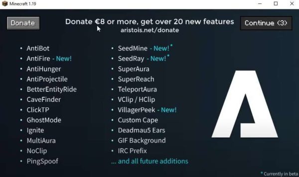 Aritois Майнкрафт 1.19