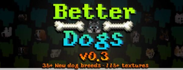 Better Dogs текстурпак Minecraft