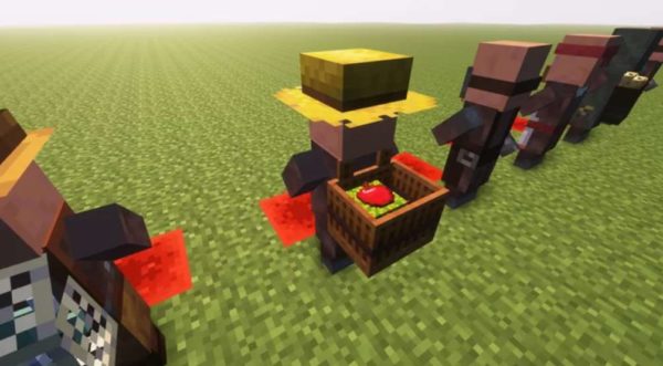 жители в Minecraft