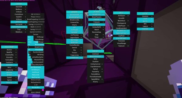 Konas читы Майнкрафт 1.12.2