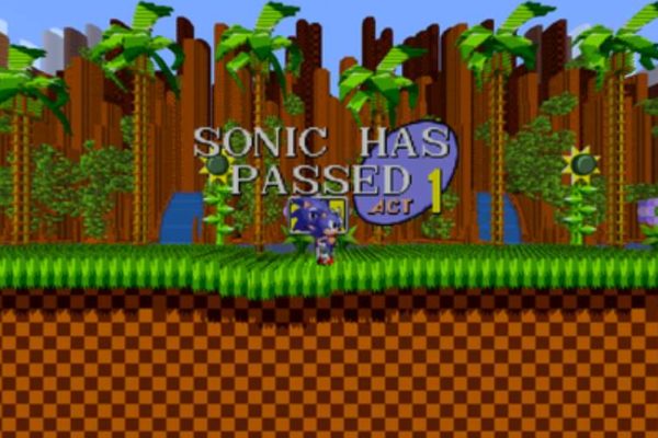 Карта Sonic: Green Hill Zone на Майнкрафт 1.19.2
