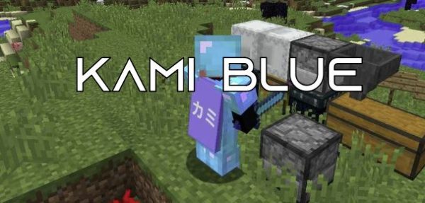 Чит клиент KAMI BLUE Minecraft