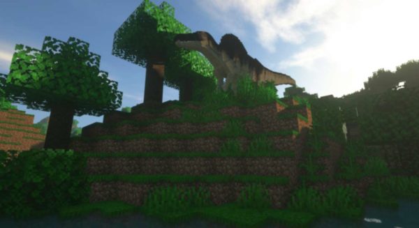 мод на динозавров Minecraft 1.16.5