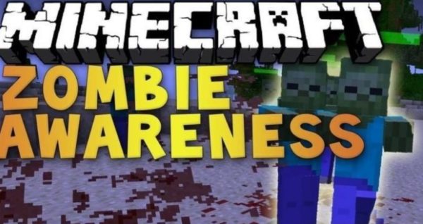 мод на зомби Zombie Awarenes
